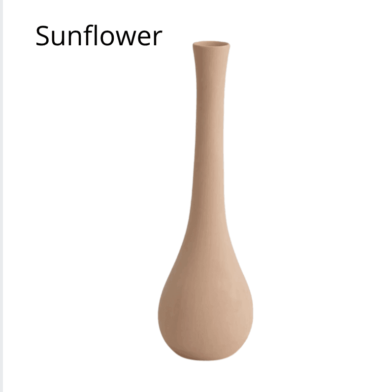 Vaze ceramice în tonuri neutre