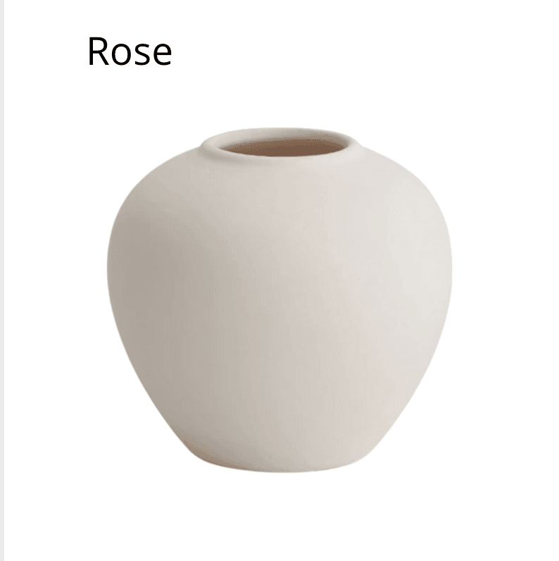 Vaze ceramice în tonuri neutre