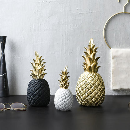 Ornament decorativ ananas lucios