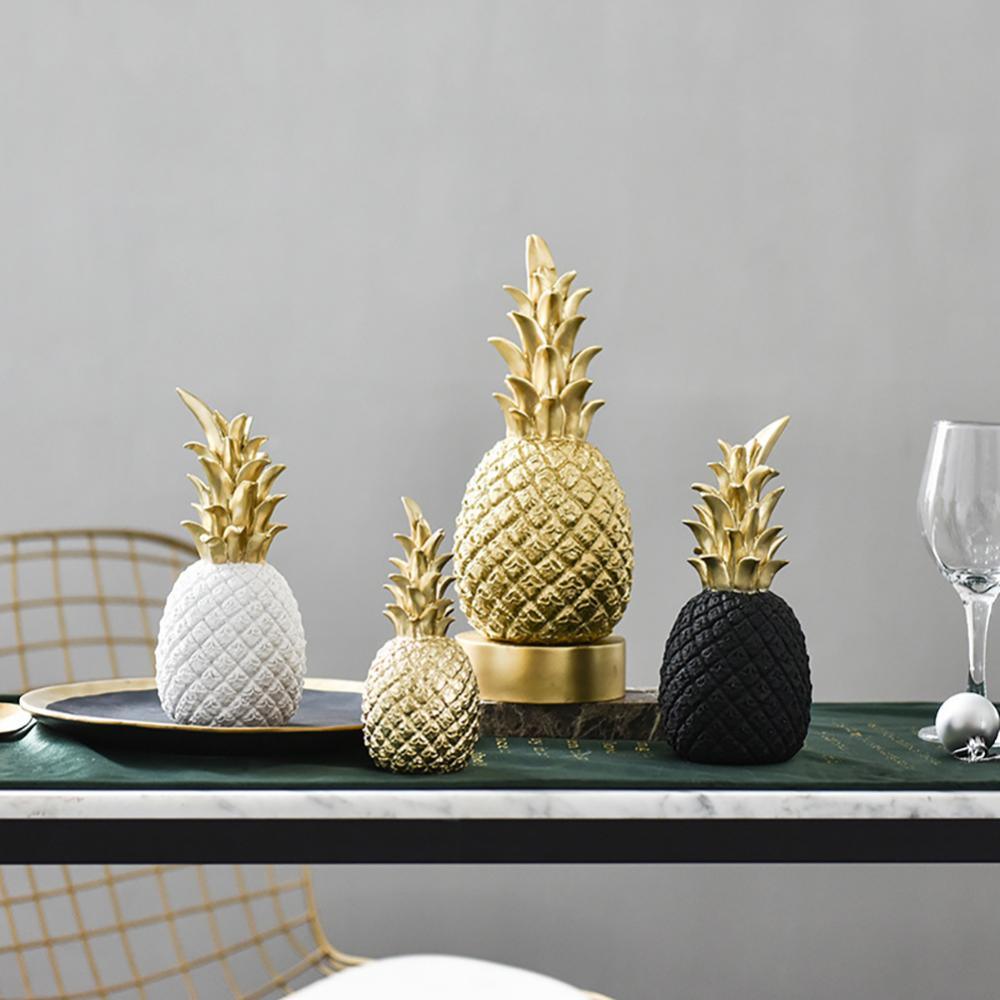 Ornament decorativ ananas lucios