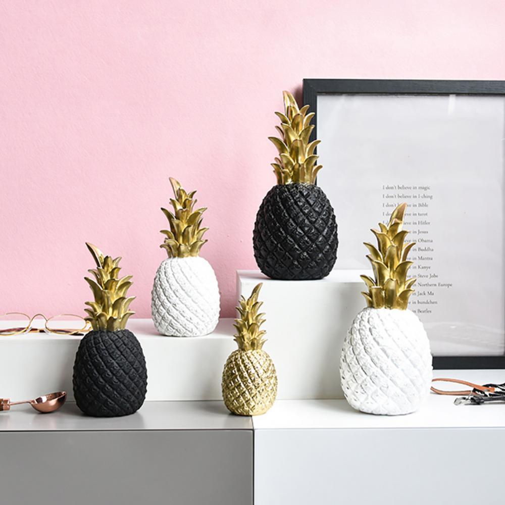 Ornament decorativ ananas lucios