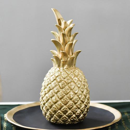 Ornament decorativ ananas lucios