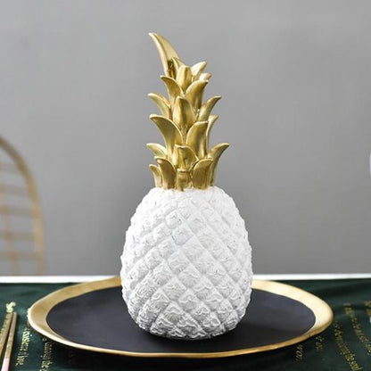 Ornament decorativ ananas lucios